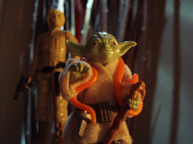 Yoda. (Vintage Luke Skywalker (Bespin Fatigues), Vintage Yoda The Jedi Master)