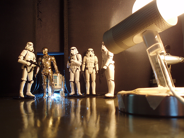 Star Wars Uncut, Scene 323. (Vintage Stormtroopers, Saga Stormtroopers, Vintage C-3PO, Vintage R2-D2)