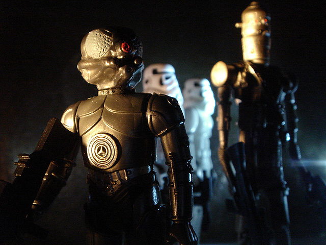 Bad Robot(s)! (Vintage Zuckuss, Vintage Stormtroopers, Vintage IG-88)