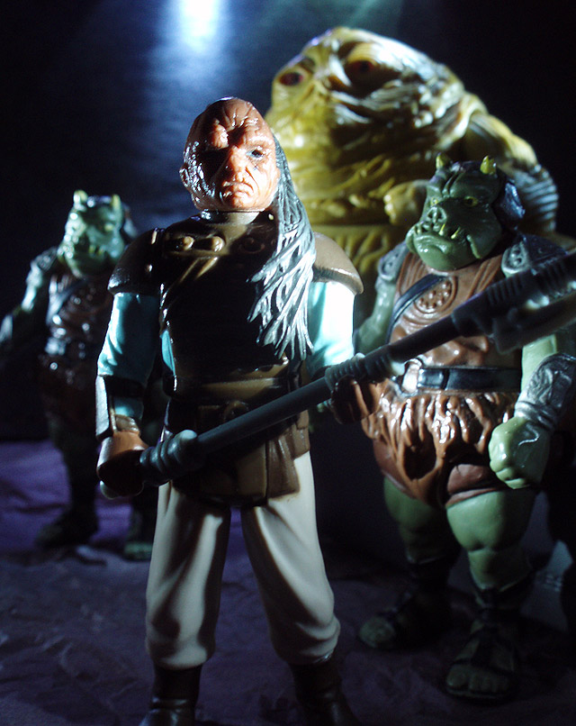 This is Weequay. (Vintage Gamorrean Guards, Vintage Weequay, Vintage Jabba the Hutt)
