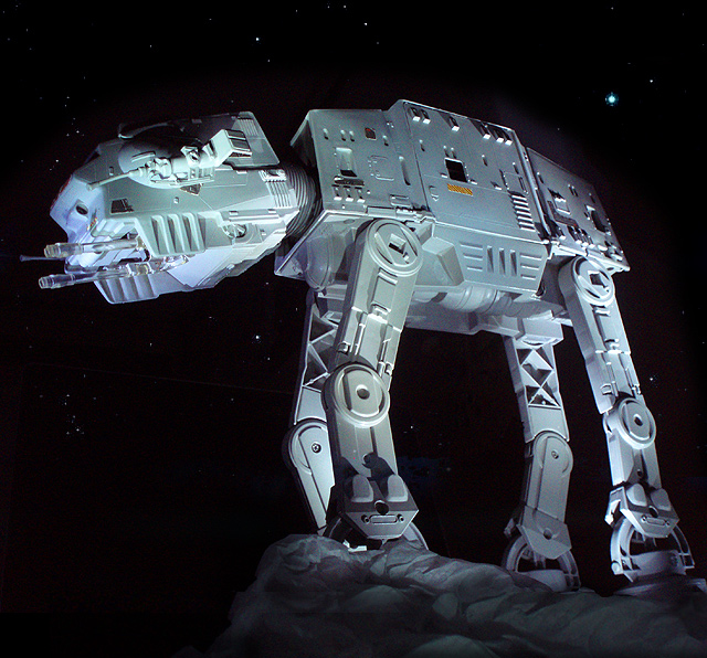 The End. (Vintage AT-AT, Kenner, 1980)