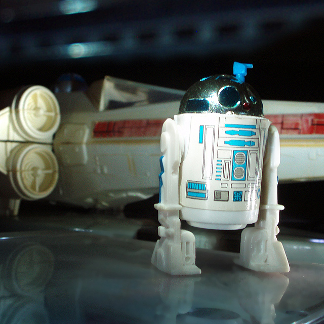 This Little Artoo Unit (Vintage R2-D2 Action Figure, Vintage X-Wing Fighter)