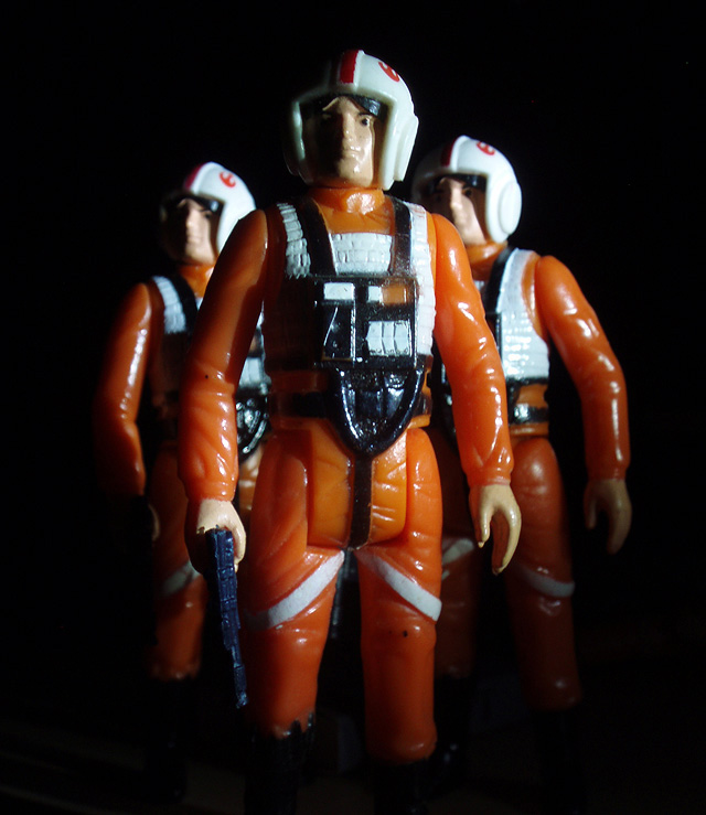 X-Wing Pilots. (Vintage Luke Skywalker X-Wing Pilot)