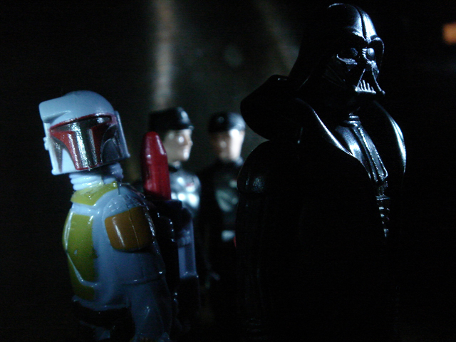 Darker Plans. (Vintage Boba Fett, Vintage Darth Vader, Vintage Imperial Commanders)