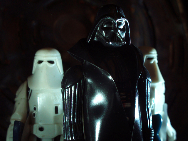 The Chilling Revisted. (Vintage Darth Vader, Vintage Imperial Stormtroopers in Hoth Battle Gear)